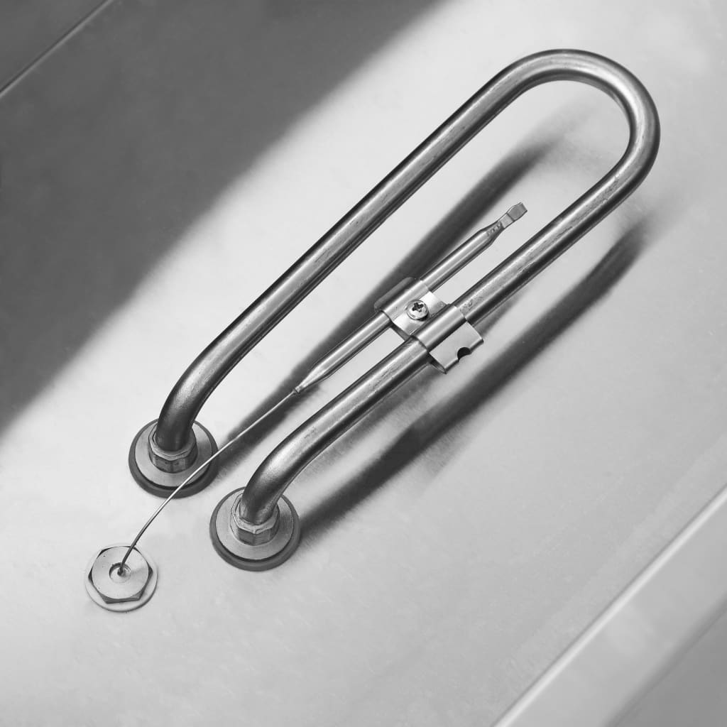 Voedselwarmer Bain-Marie 1500 W Roestvrij Staal