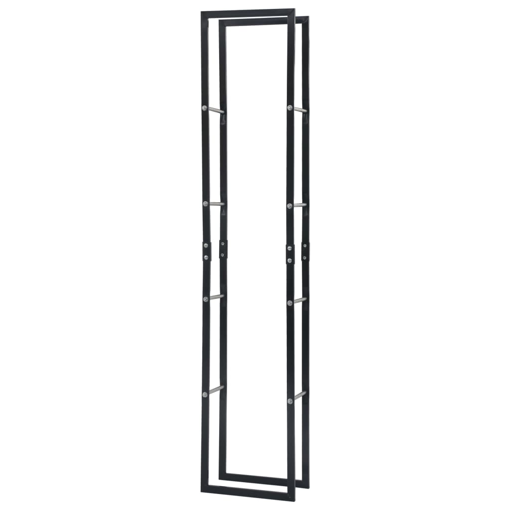 Haardhoutrek 40X25X200 Cm Staal Zwart