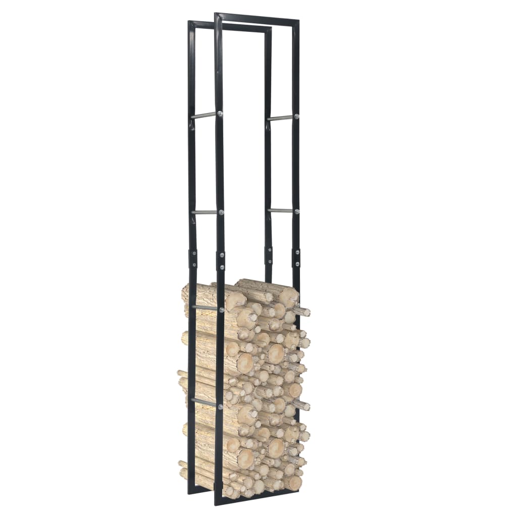 Haardhoutrek 40X25X200 Cm Staal Zwart