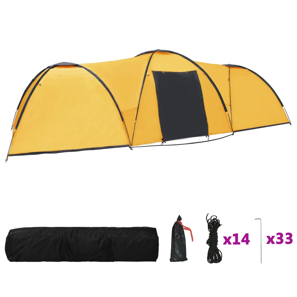 Iglotent 8-Persoons 650X240X190 Cm Geel