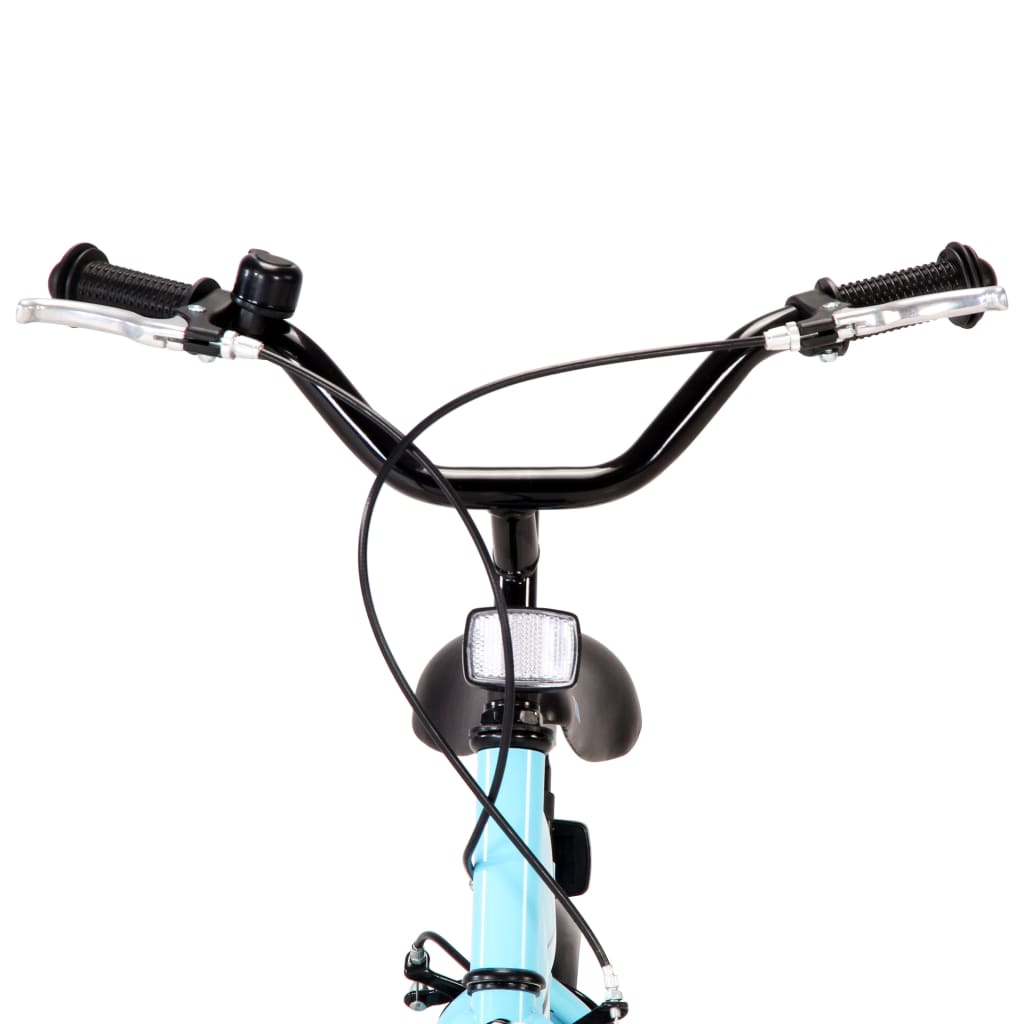 Kinderfiets 12 Inch Zwart En Blauw