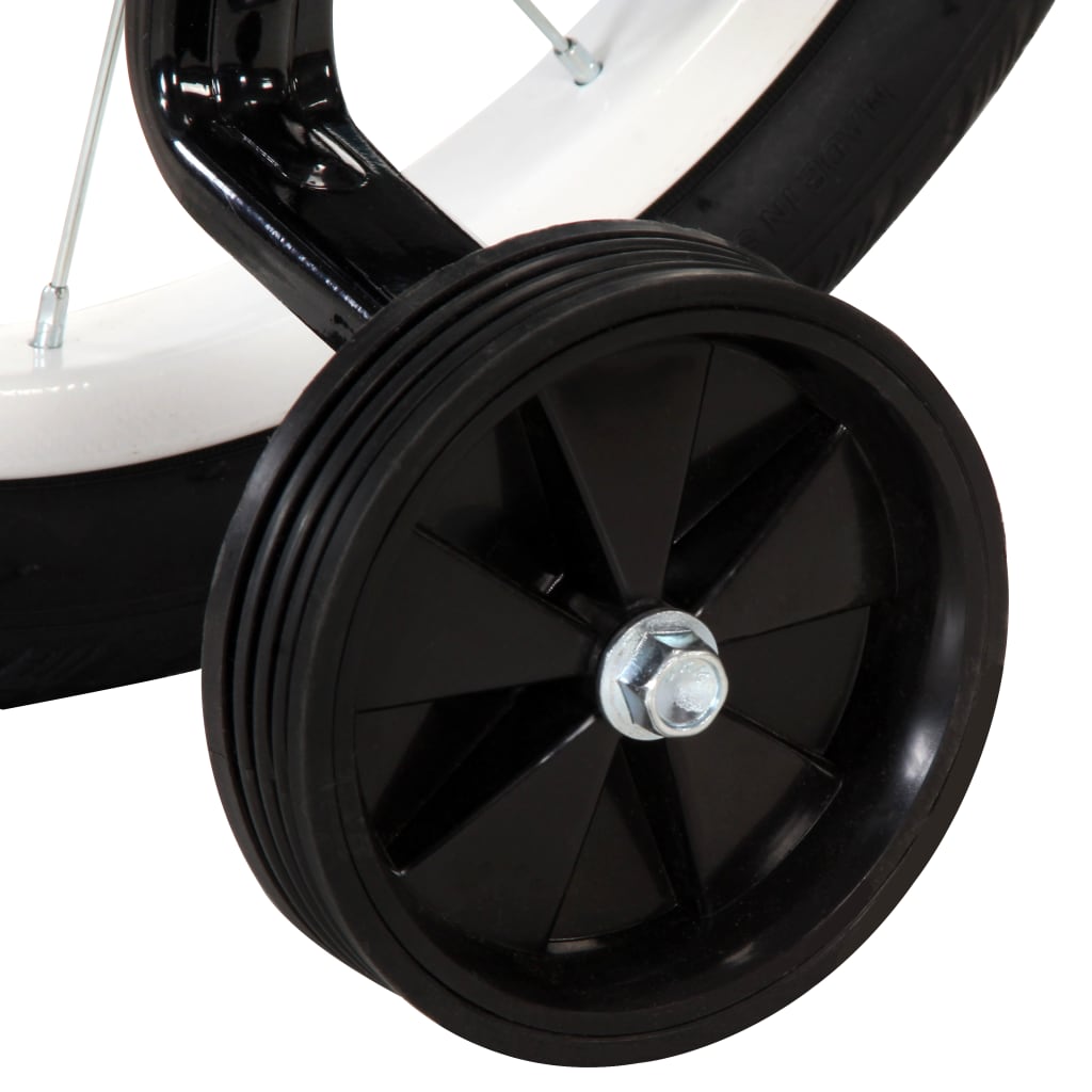 Kinderfiets 14 Inch Zwart En Blauw