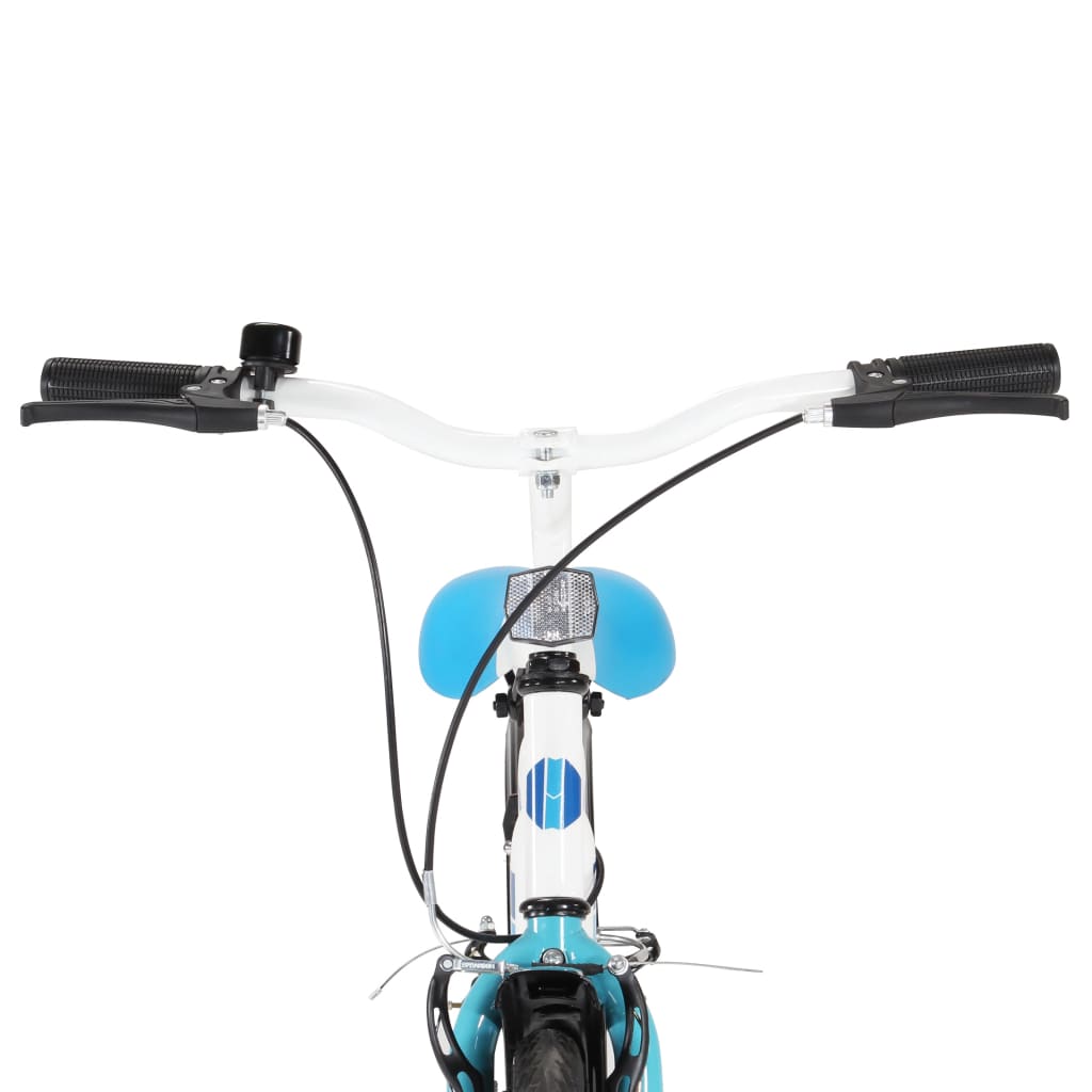 Kinderfiets 24 Inch Blauw En Wit