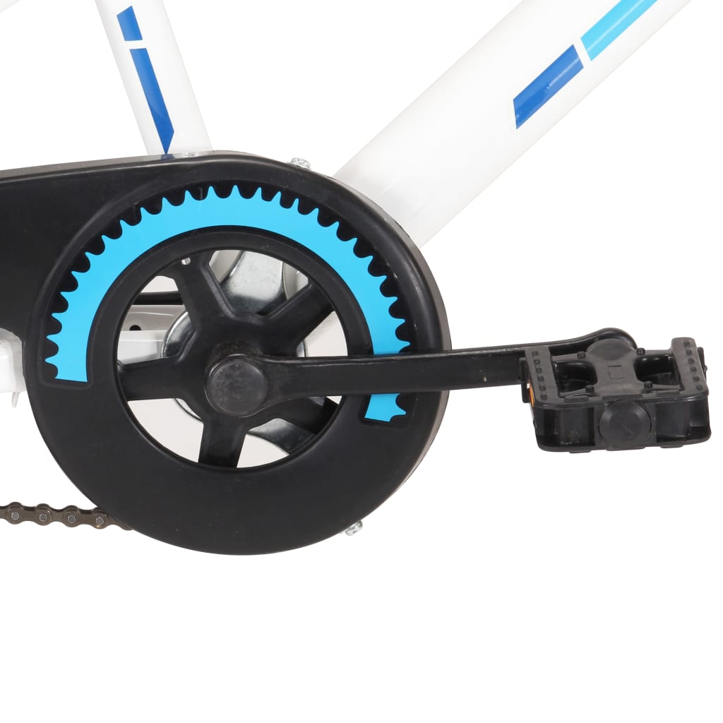 Kinderfiets 24 Inch Blauw En Wit