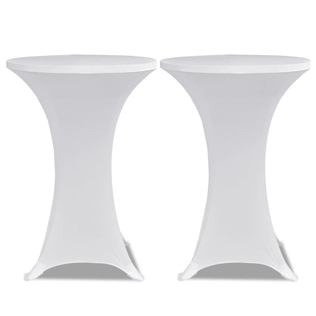 Statafelhoes 4 St Stretch Ø70 Cm Wit
