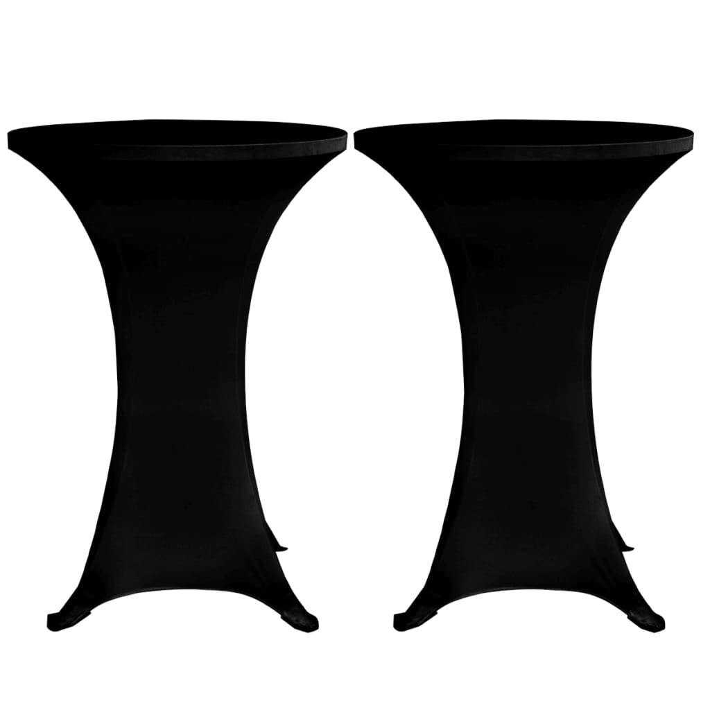 Statafelhoes 4 St Stretch Ø70 Cm Zwart