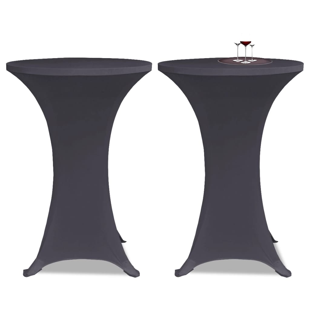 Tafelhoes Stretch 4 St 60 Cm Antraciet