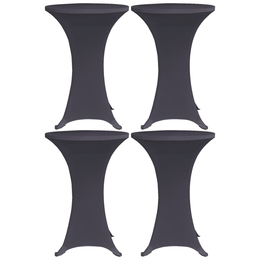 Tafelhoes Stretch 4 St 80 Cm Antraciet