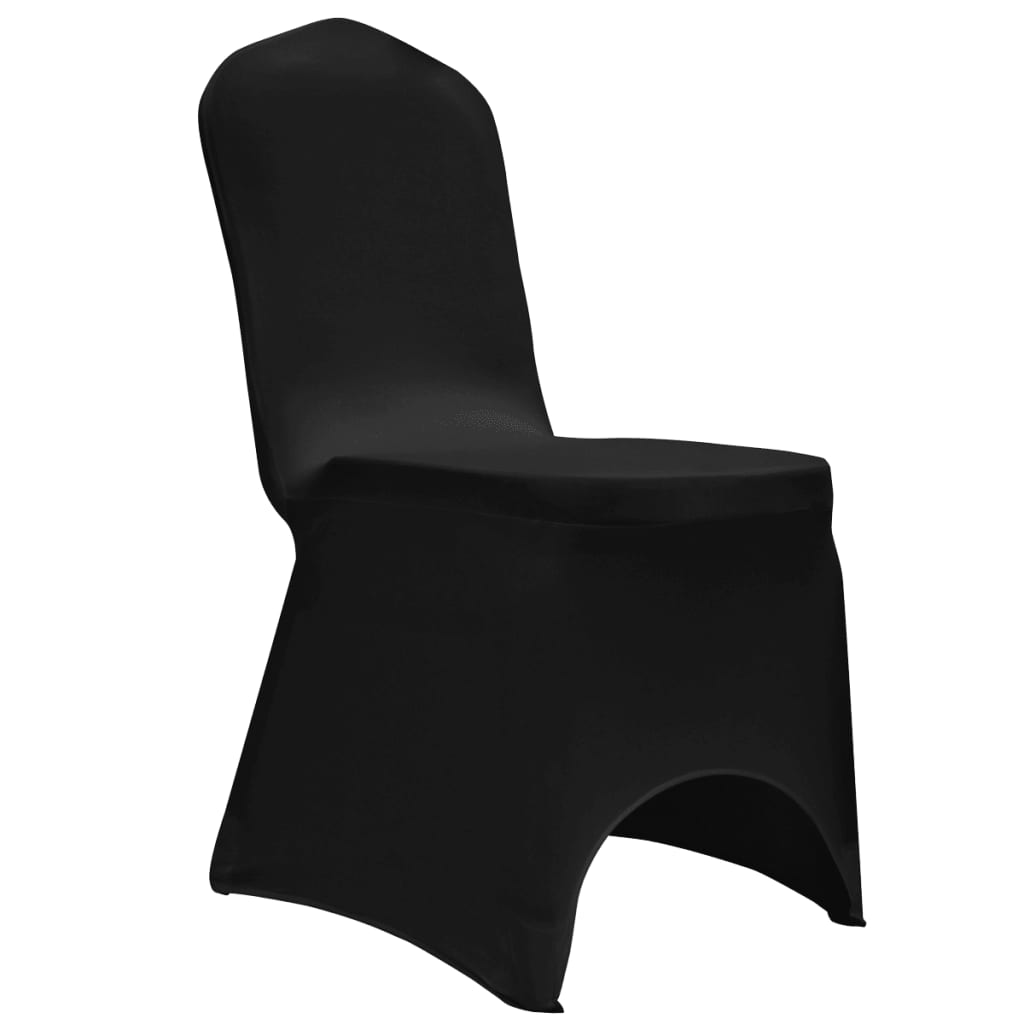 Stoelhoezen Stretch 12 St Zwart