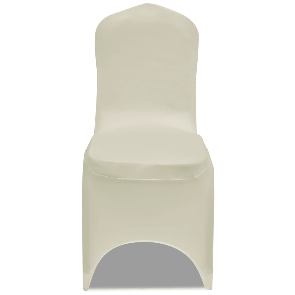 Stoelhoezen Stretch 12 St Crème