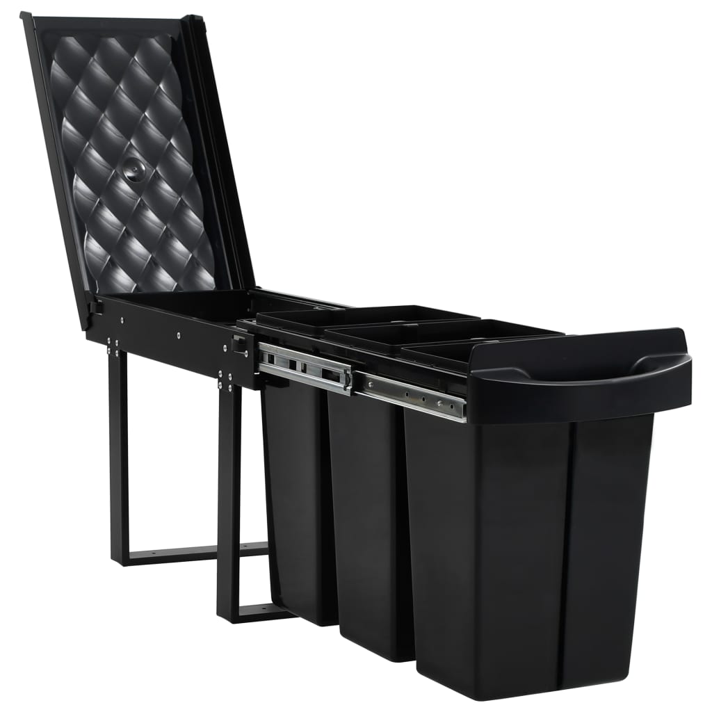 Inbouwprullenbak Uittrekbaar Soft-Close 36 L
