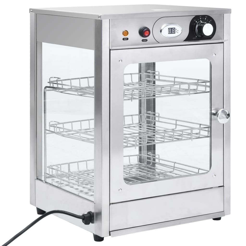 Voedselwarmer Elektrisch Gastronorm 600 W Roestvrij Staal