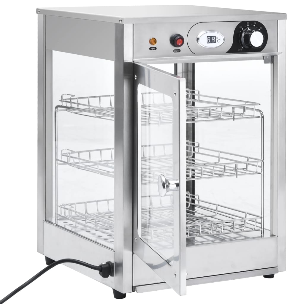 Voedselwarmer Elektrisch Gastronorm 600 W Roestvrij Staal