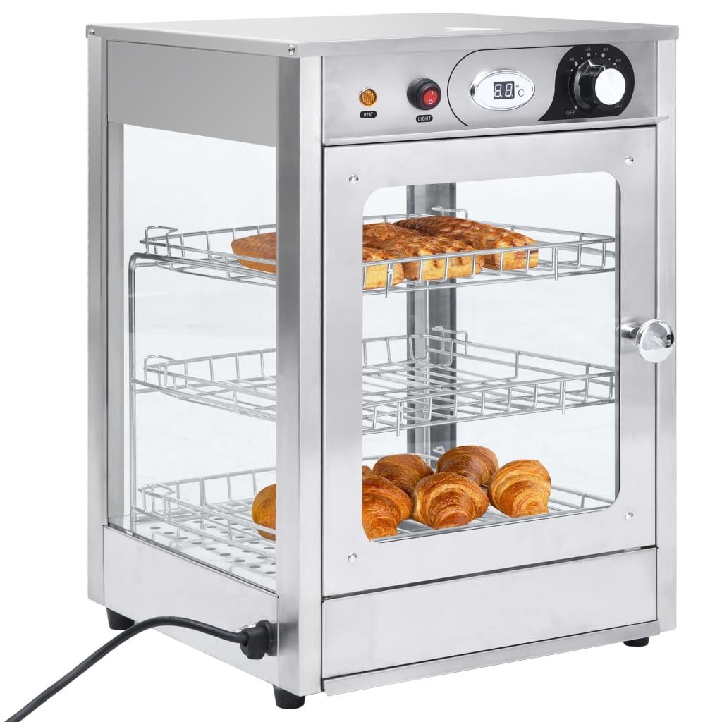 Voedselwarmer Elektrisch Gastronorm 600 W Roestvrij Staal