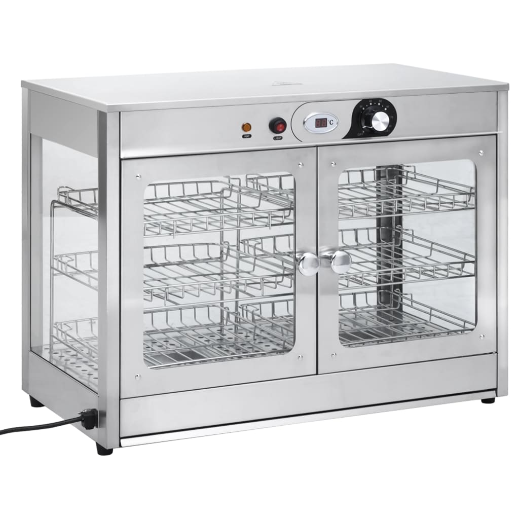 Voedselwarmer Elektrisch Gastronorm 1200 W Roestvrij Staal