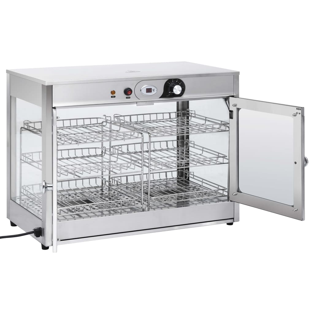 Voedselwarmer Elektrisch Gastronorm 1200 W Roestvrij Staal
