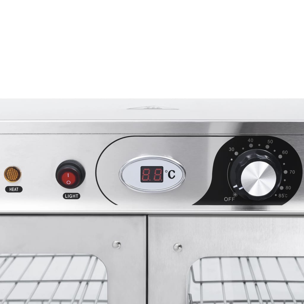 Voedselwarmer Elektrisch Gastronorm 1200 W Roestvrij Staal