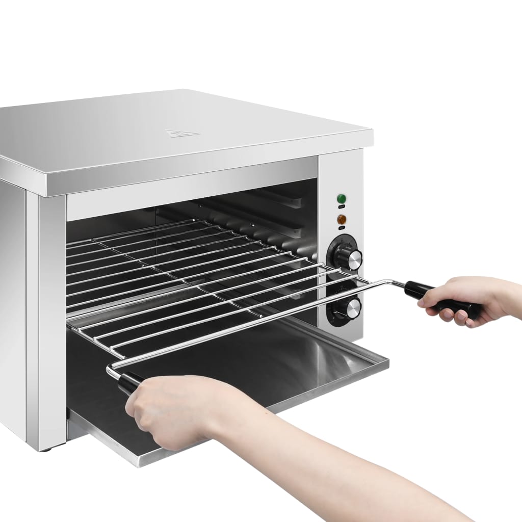 Salamandergrill Elektrisch Gastronorm 3000 W Roestvrij Staal