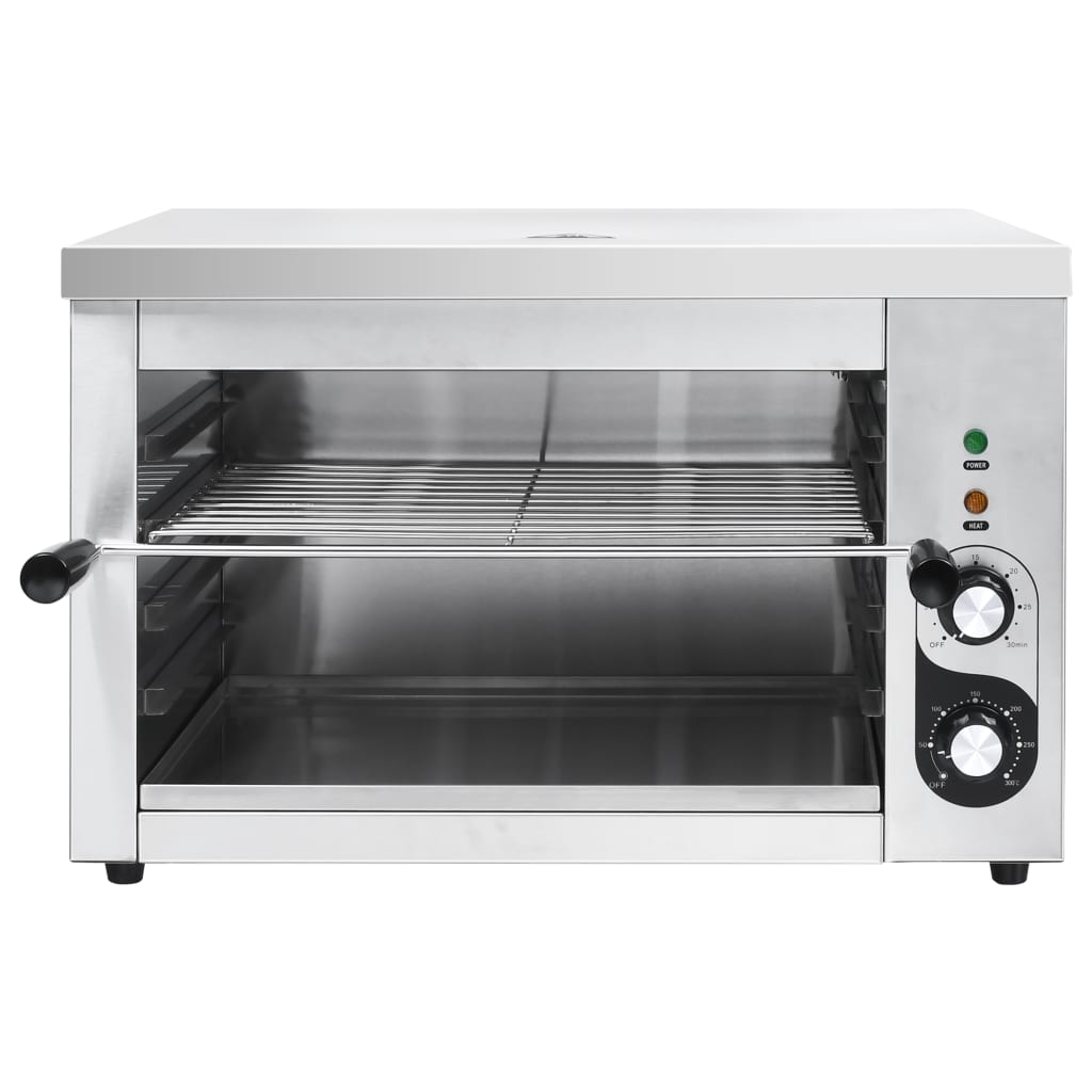 Salamandergrill Elektrisch Gastronorm 3000 W Roestvrij Staal