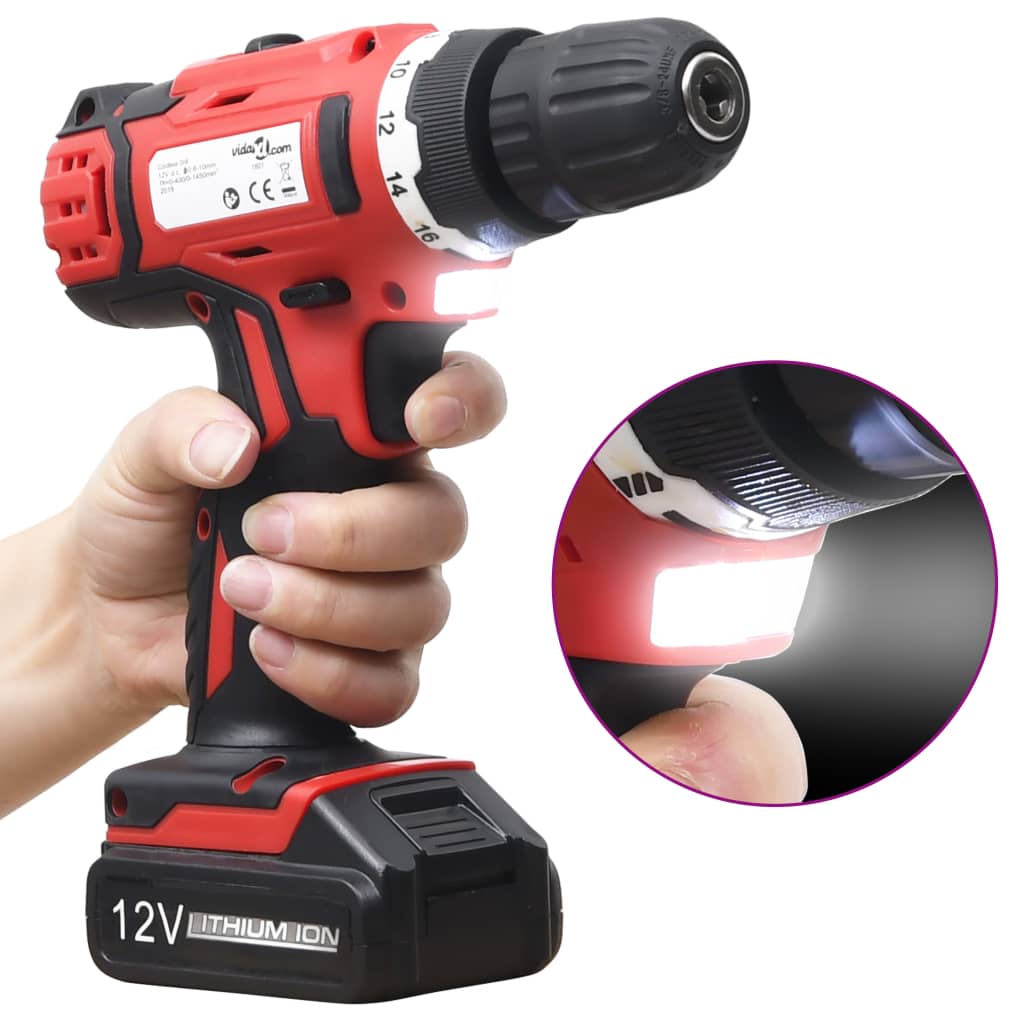 Accuboormachine Li-Ion 12 V