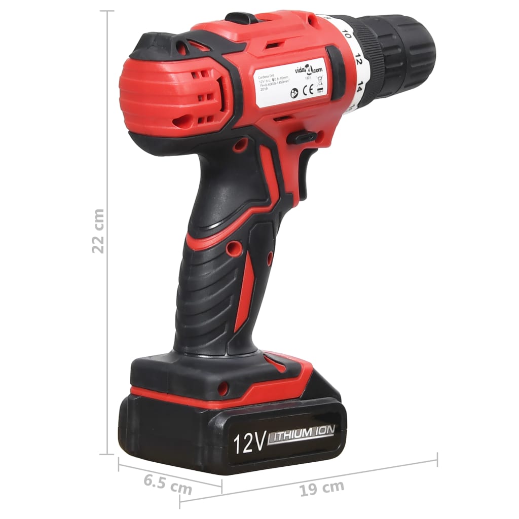 Accuboormachine Li-Ion 12 V