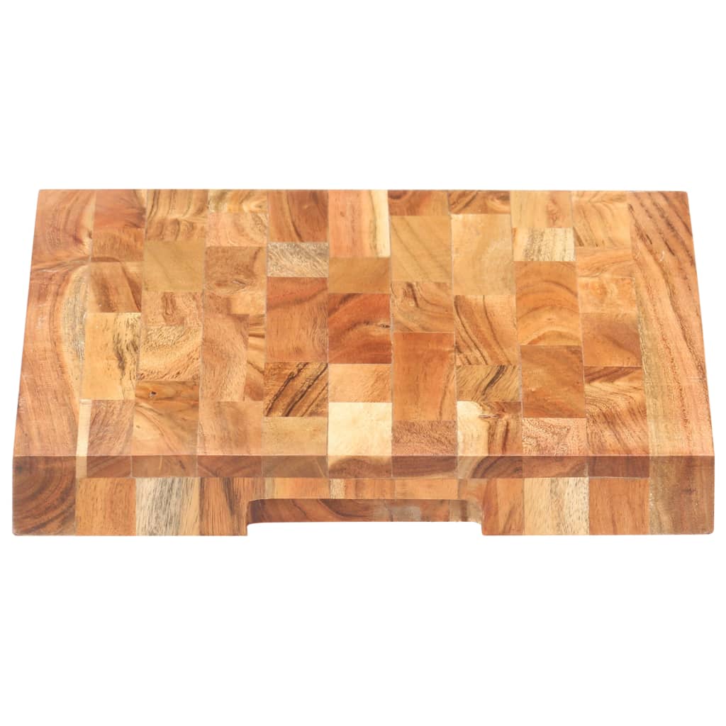 Hakblok 40X30X4 Cm Massief Acaciahout