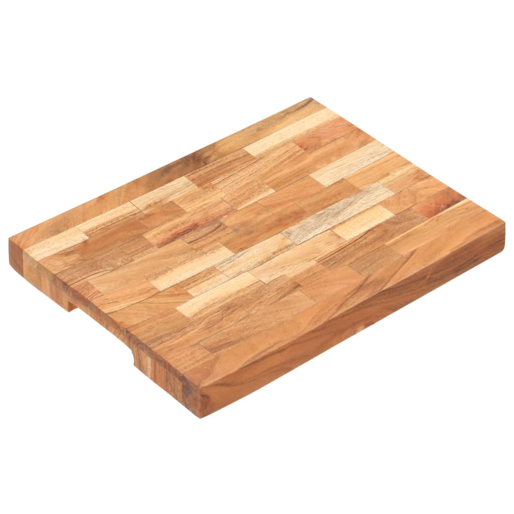 Hakblok 40X30X4 Cm Massief Acaciahout