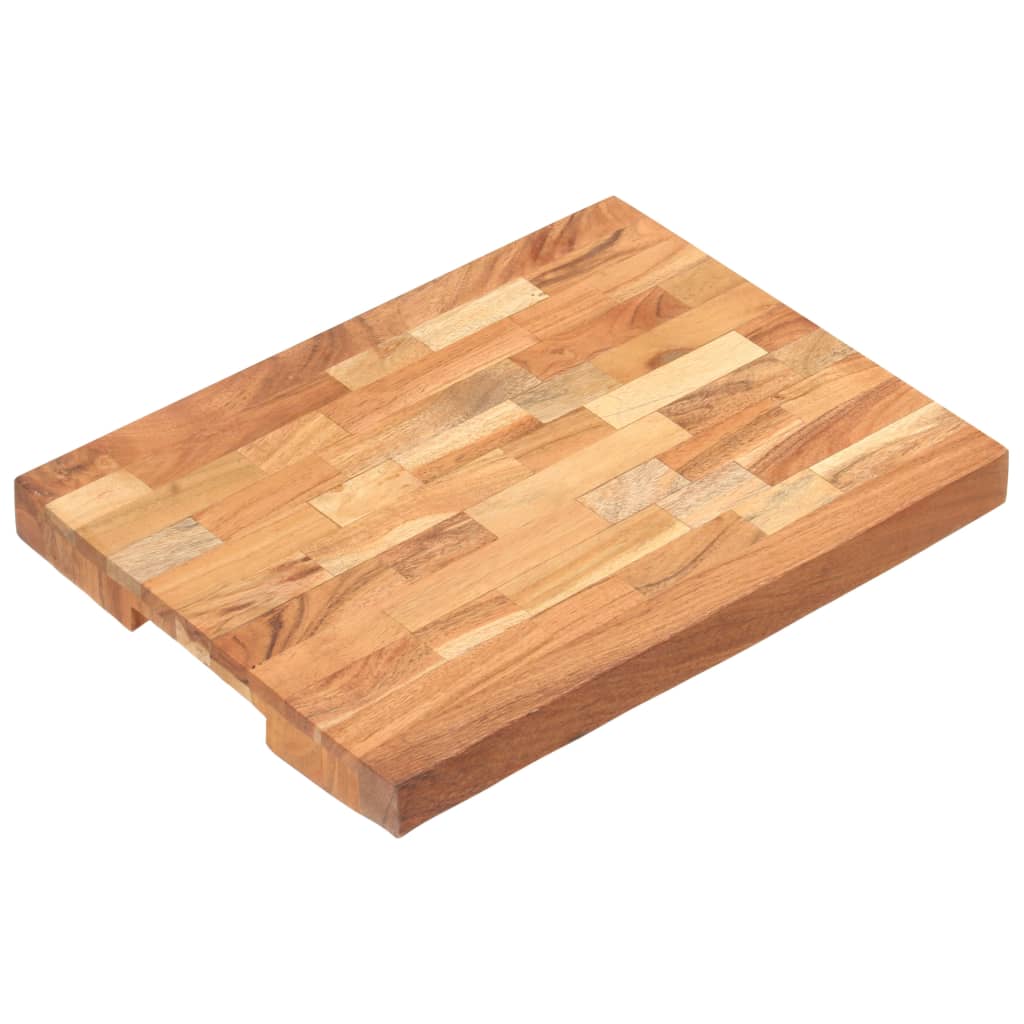 Hakblok 40X30X4 Cm Massief Acaciahout