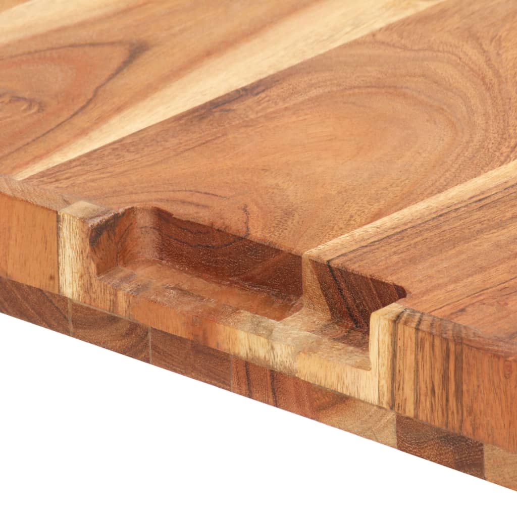 Hakblok 50X35X4 Cm Massief Acaciahout