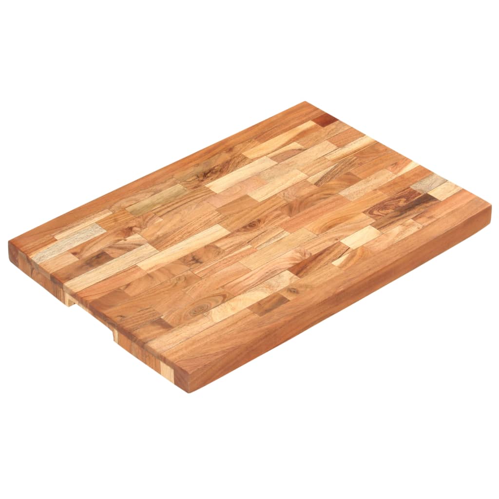 Hakblok 60X40X4 Cm Massief Acaciahout