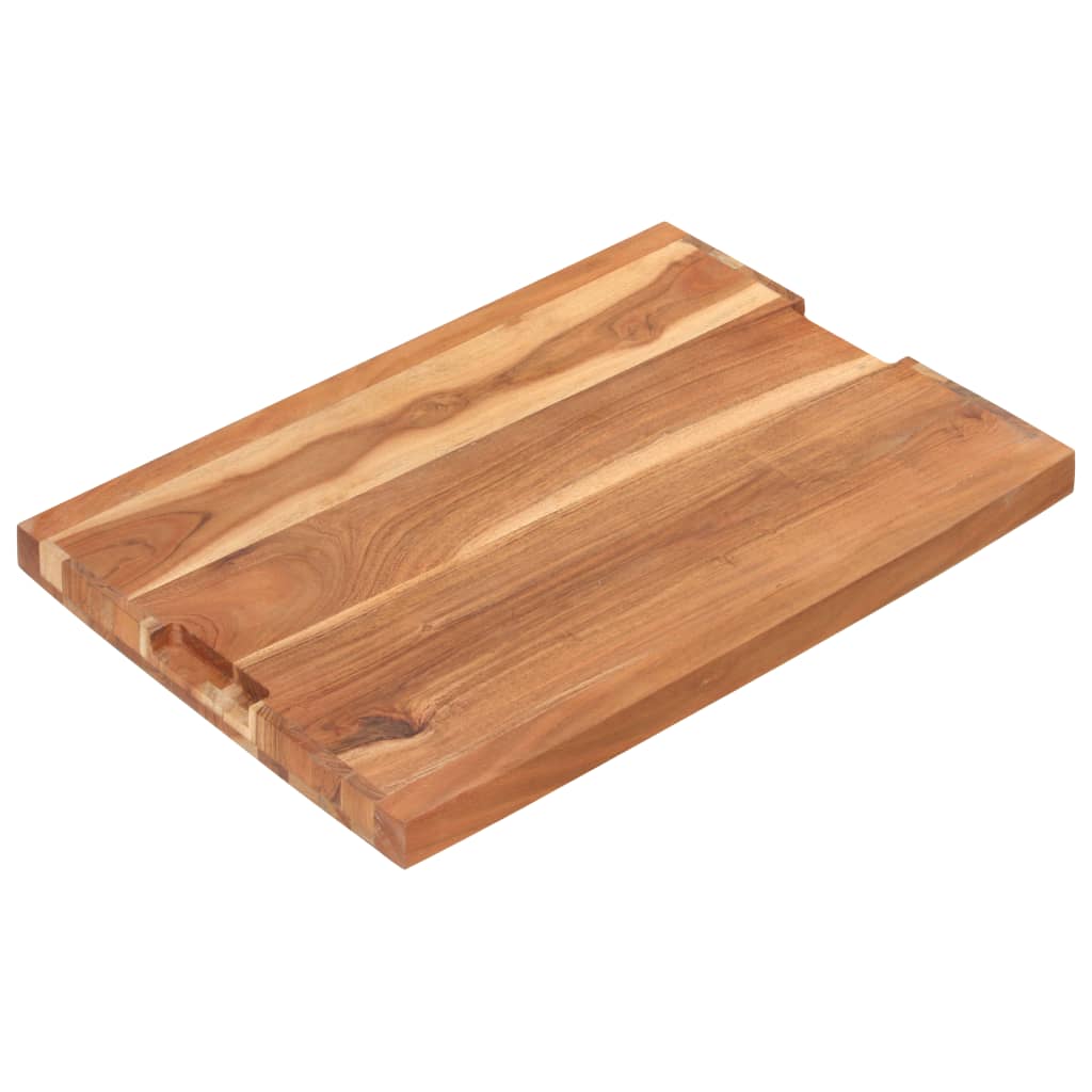 Hakblok 60X40X4 Cm Massief Acaciahout