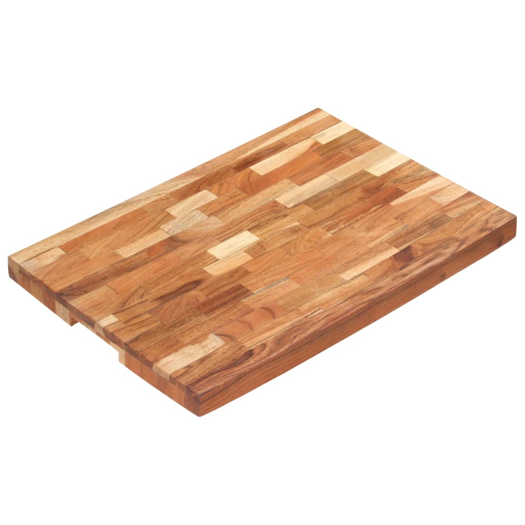 Hakblok 60X40X4 Cm Massief Acaciahout