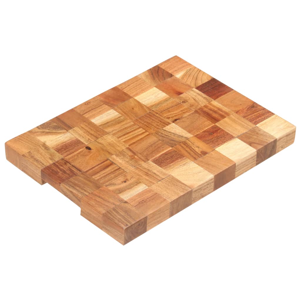 Hakblok 40X30X3,8 Cm Massief Acaciahout