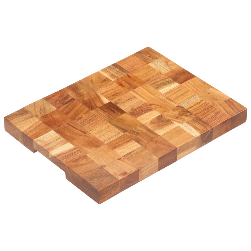 Hakblok 40X30X3,8 Cm Massief Acaciahout