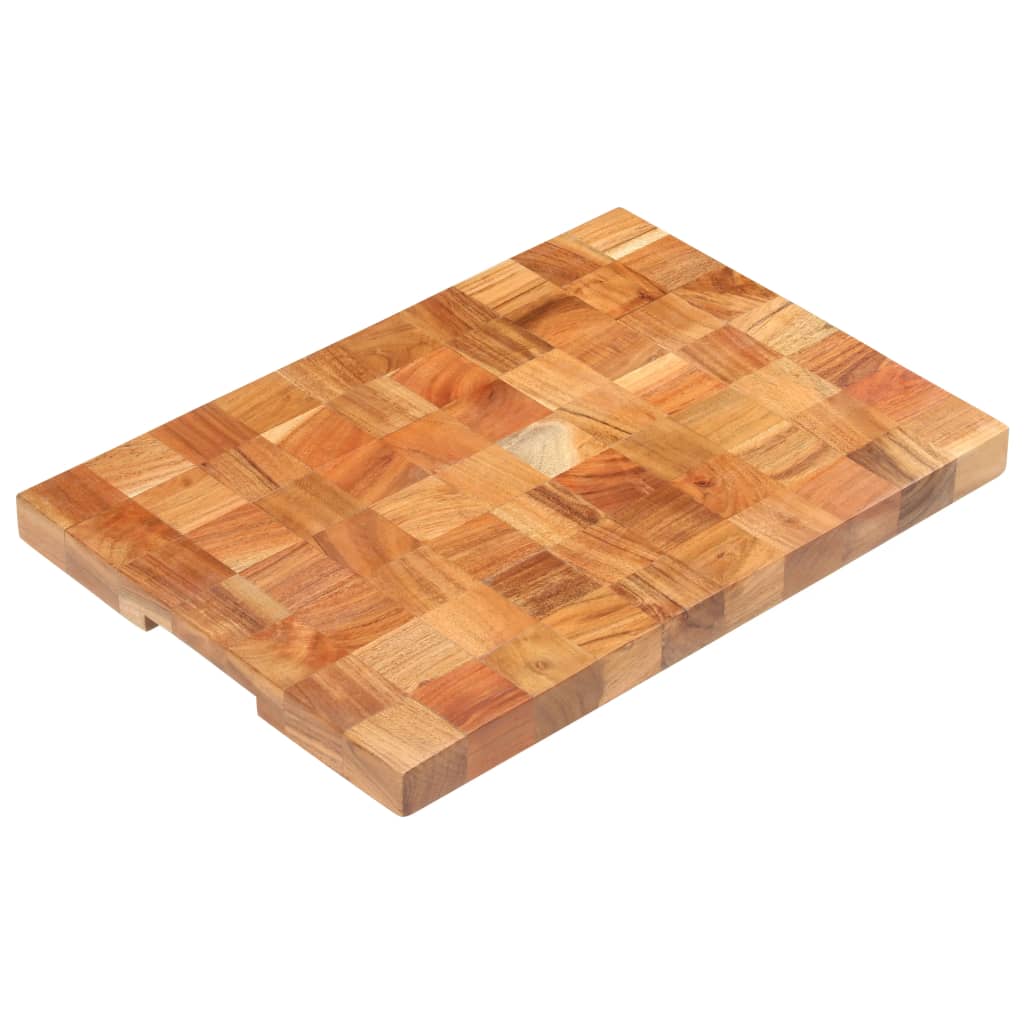 Hakblok 50X34X3,8 Cm Massief Acaciahout