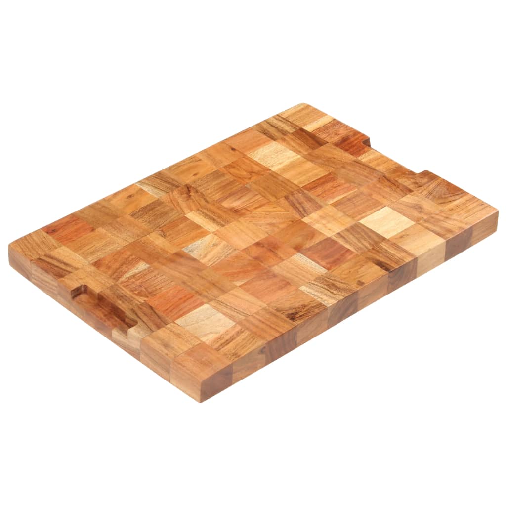 Hakblok 50X34X3,8 Cm Massief Acaciahout