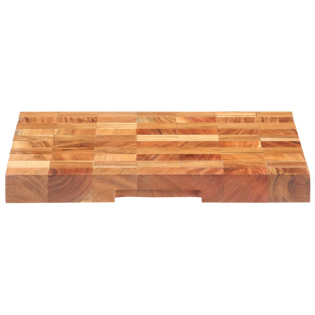 Hakblok 50X34X3,8 Cm Massief Acaciahout