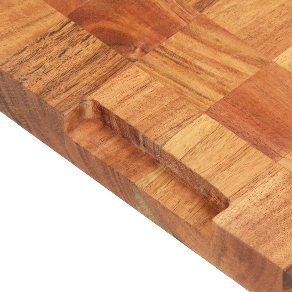 Hakblok 50X34X3,8 Cm Massief Acaciahout