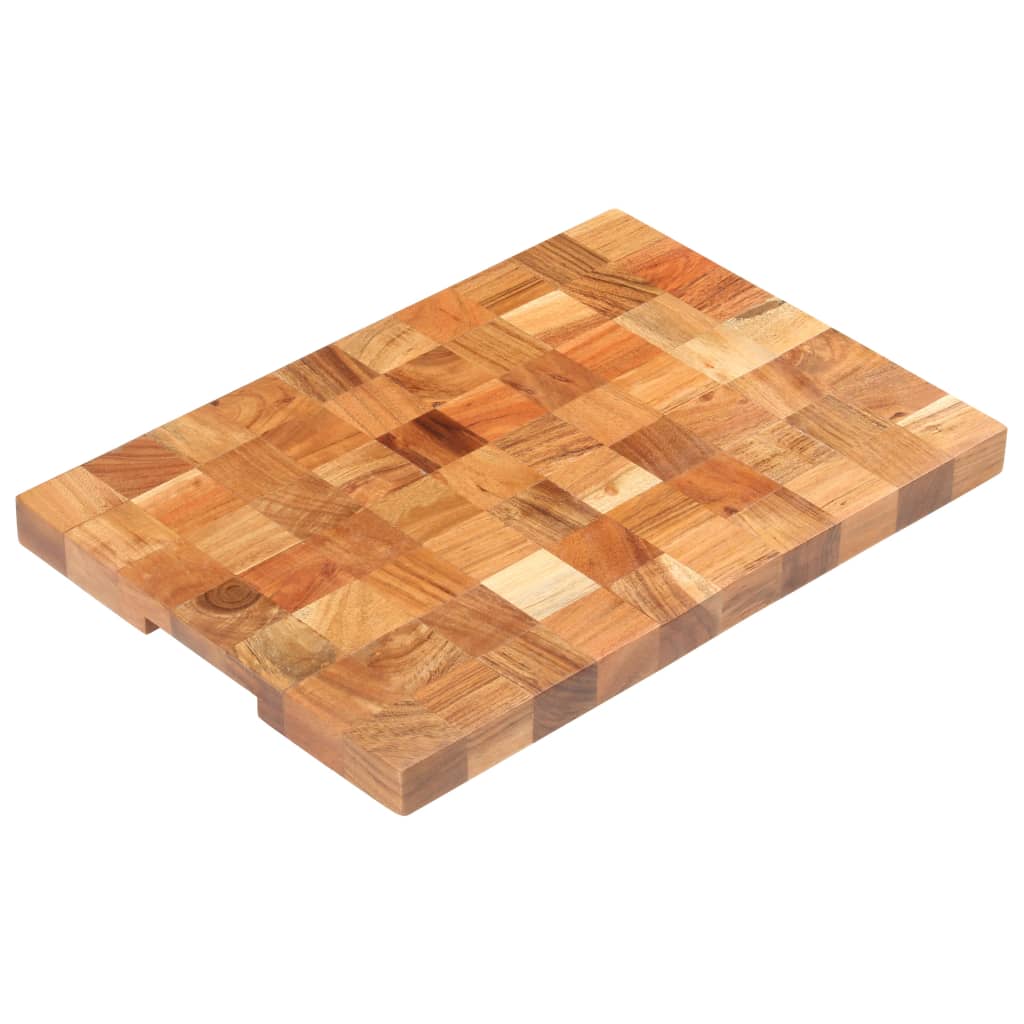 Hakblok 50X34X3,8 Cm Massief Acaciahout