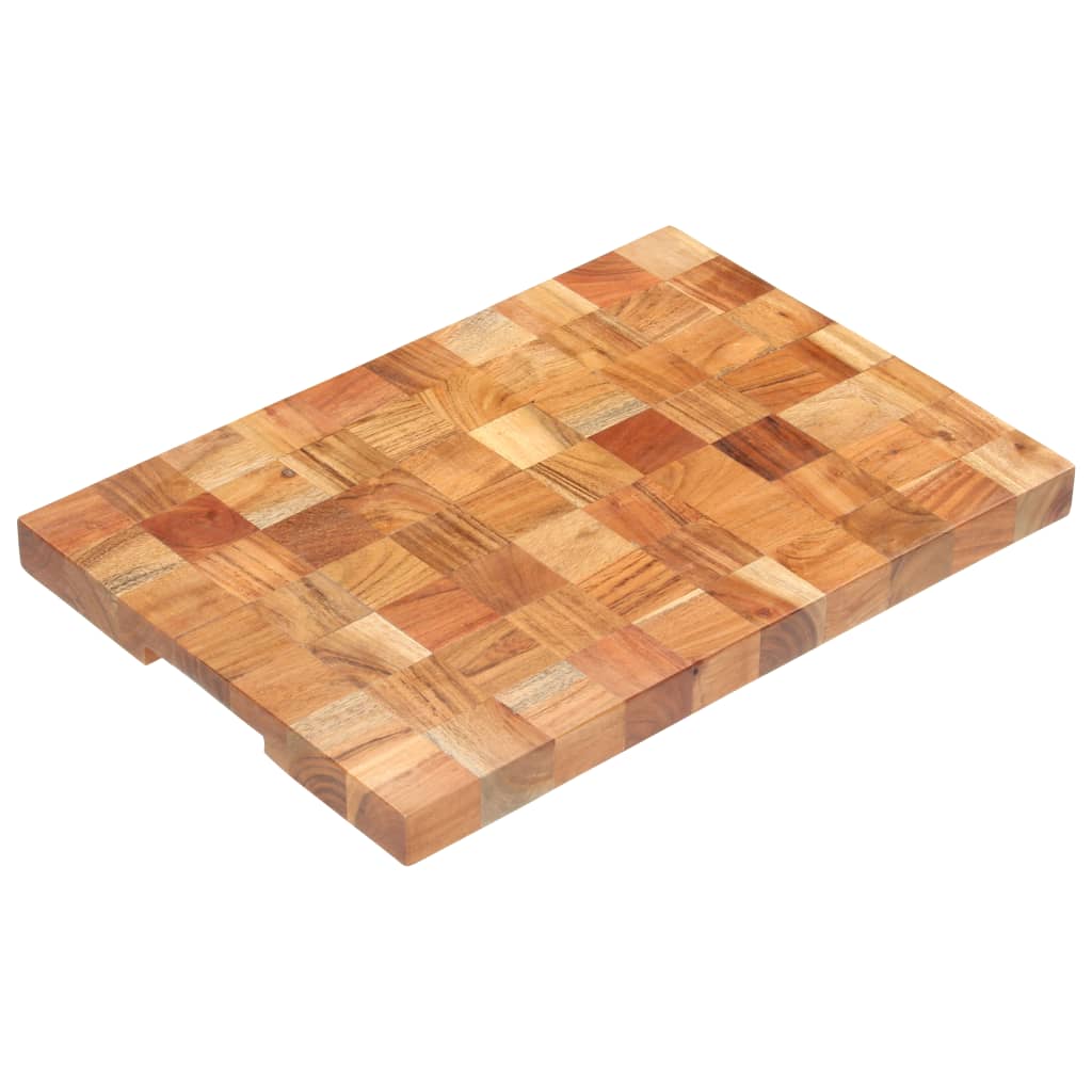 Hakblok 50X34X3,8 Cm Massief Acaciahout