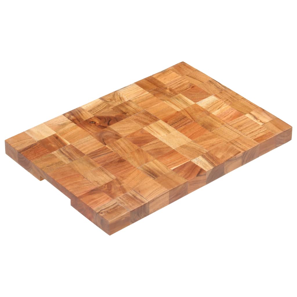 Hakblok 50X34X3,8 Cm Massief Acaciahout