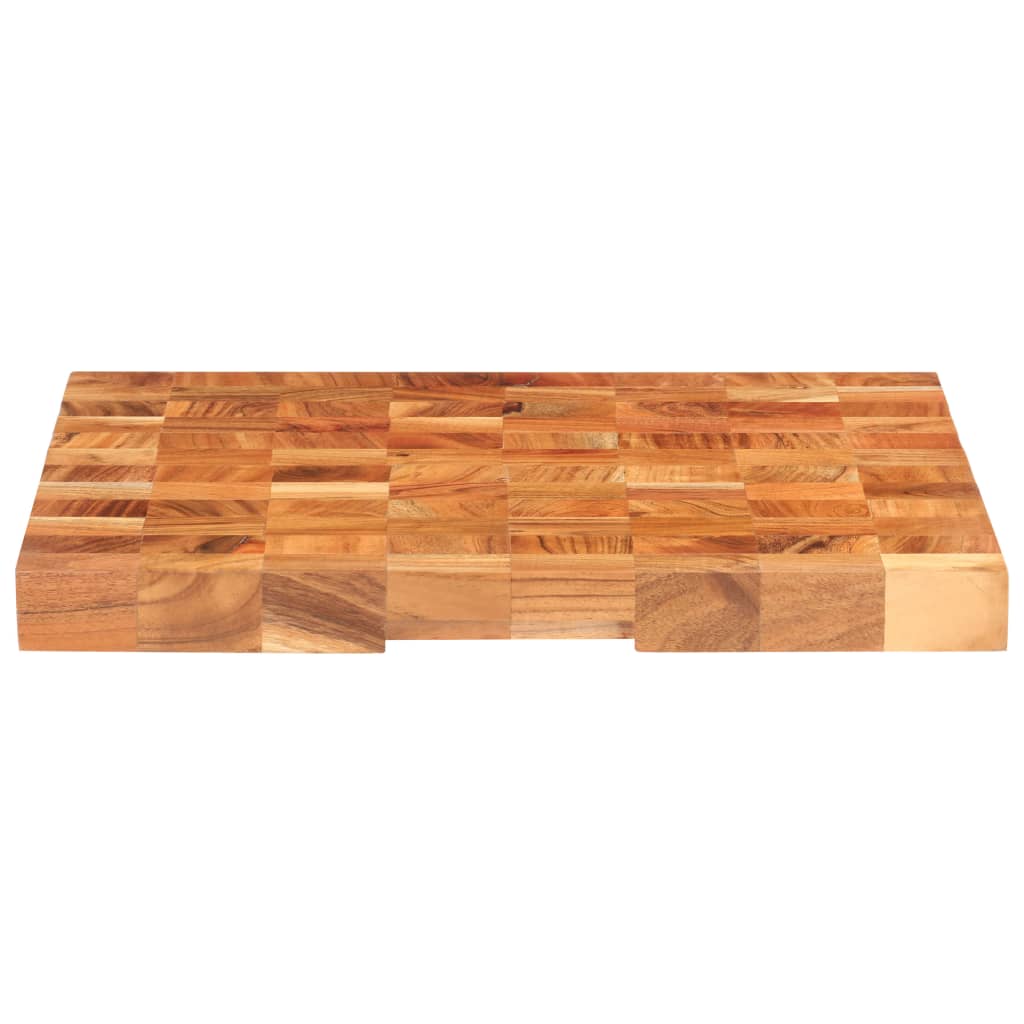 Hakblok 60X40X3,8 Cm Massief Acaciahout