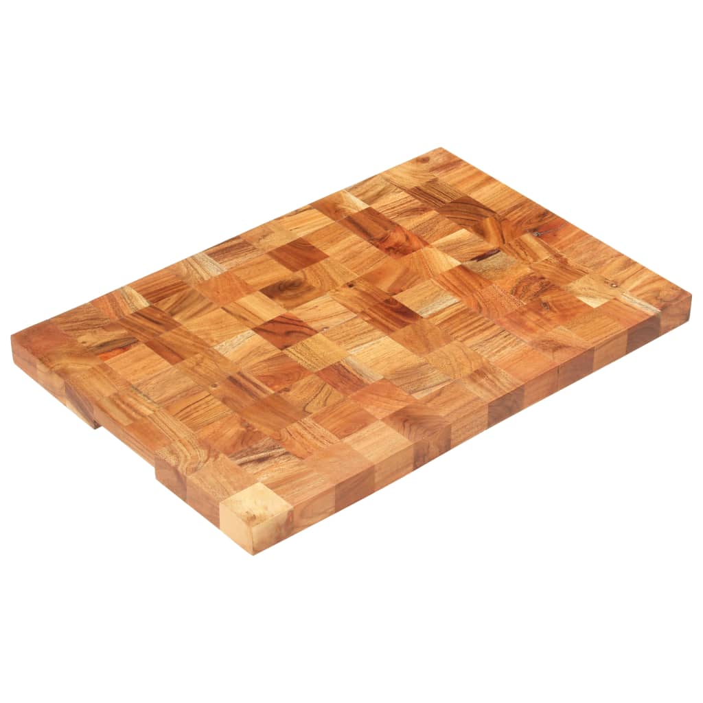 Hakblok 60X40X3,8 Cm Massief Acaciahout