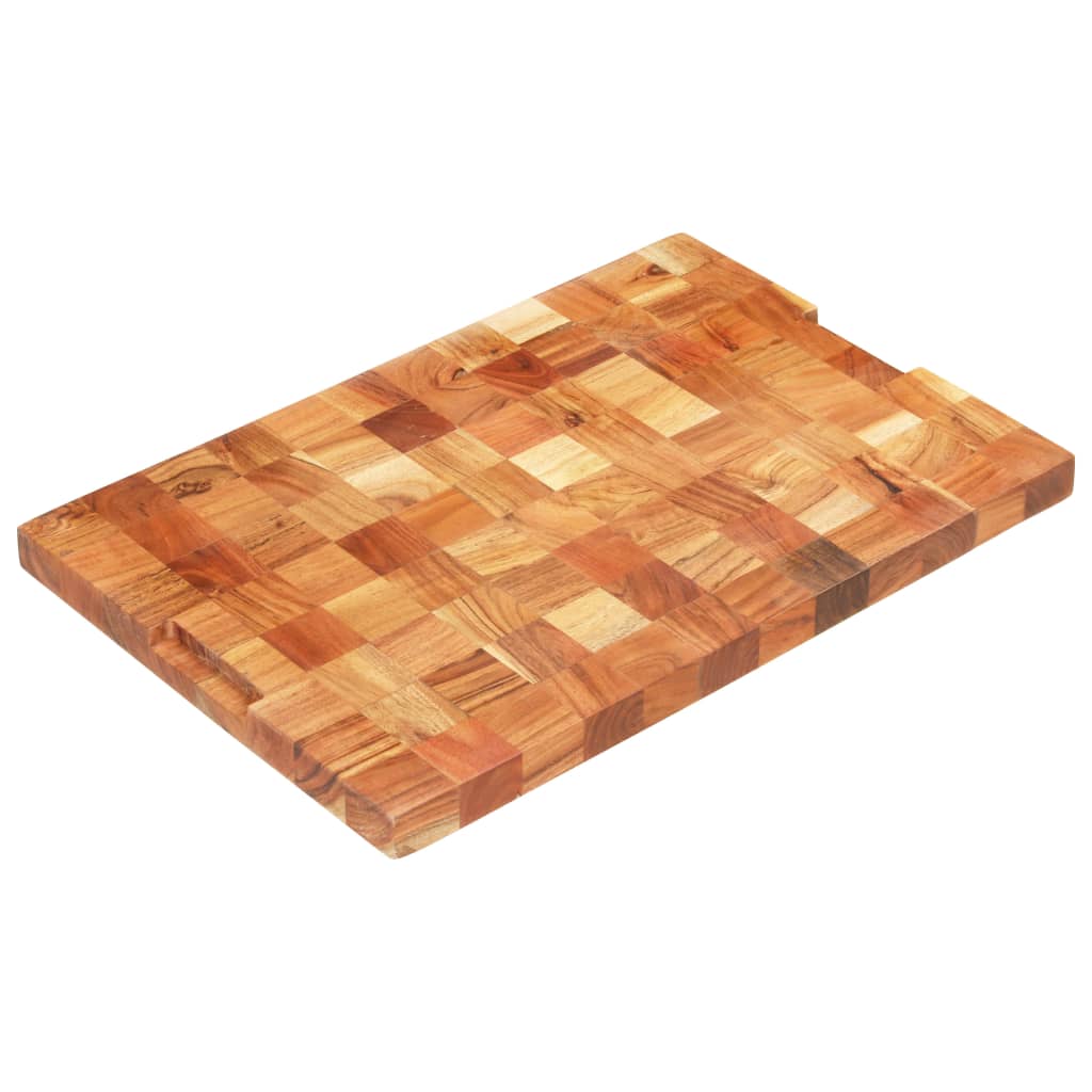 Hakblok 60X40X3,8 Cm Massief Acaciahout