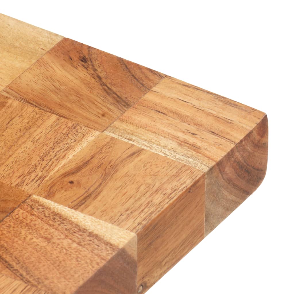 Hakblok 60X40X3,8 Cm Massief Acaciahout