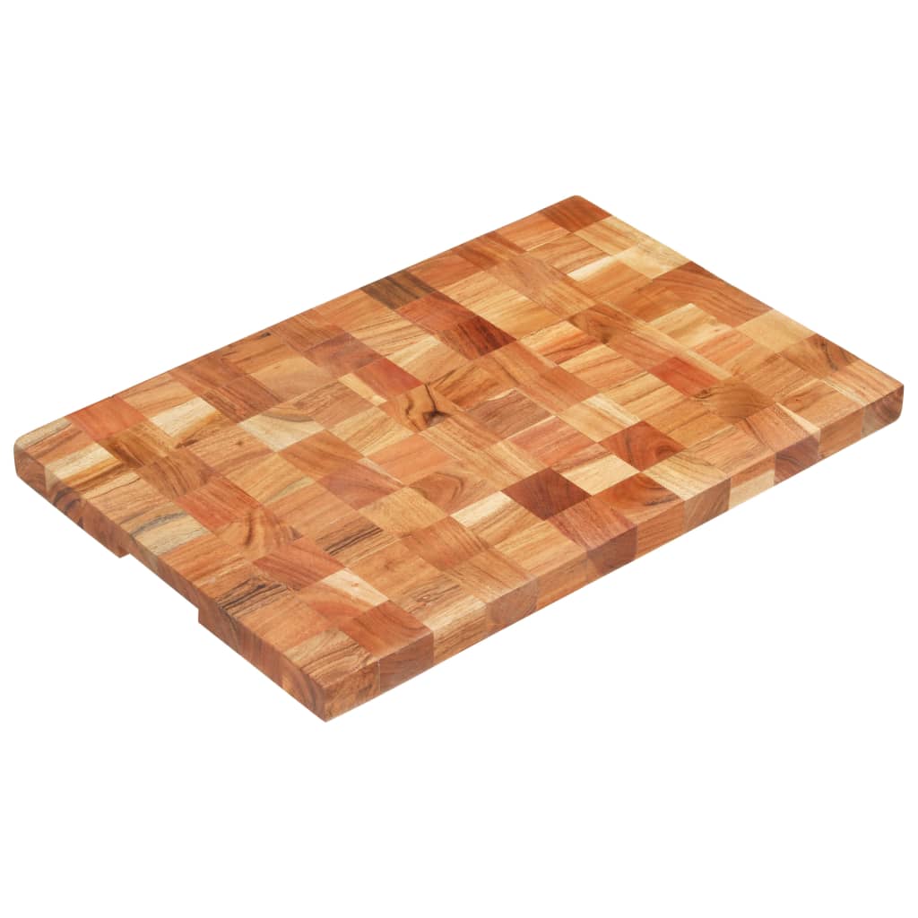 Hakblok 60X40X3,8 Cm Massief Acaciahout