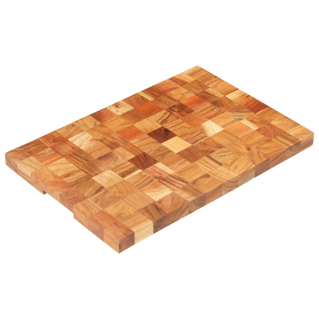 Hakblok 60X40X3,8 Cm Massief Acaciahout