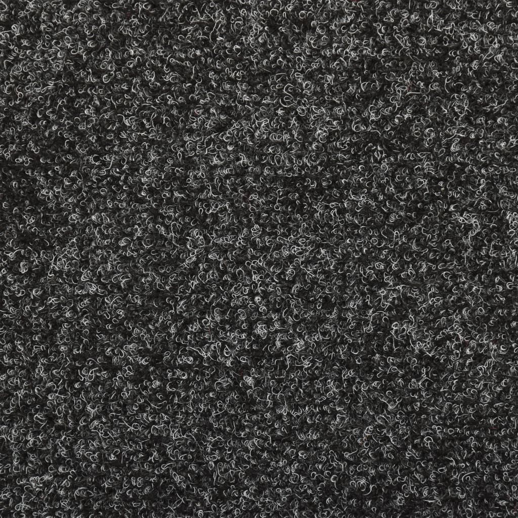 Trapmatten 15 St 65X25 Cm Naaldvilt Grijs