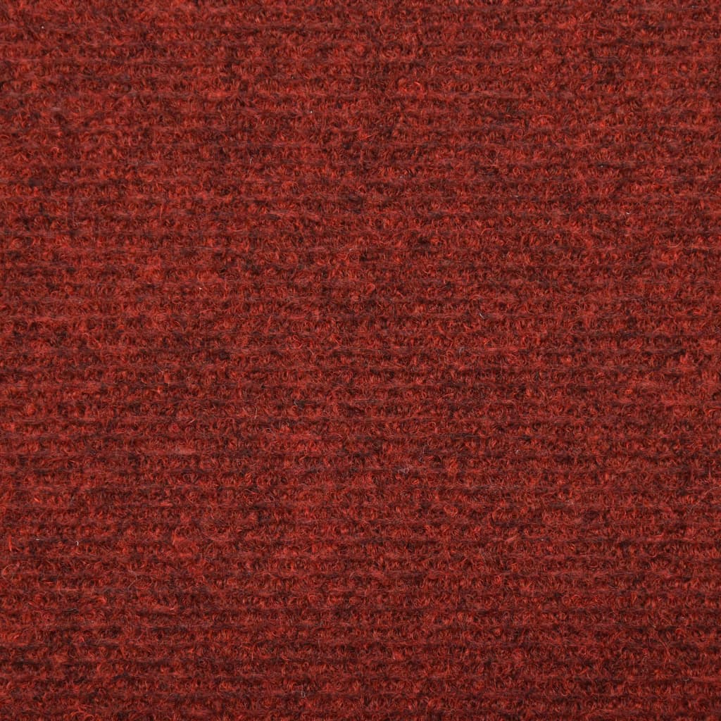 Trapmatten 15 St 65X25 Cm Naaldvilt Rood