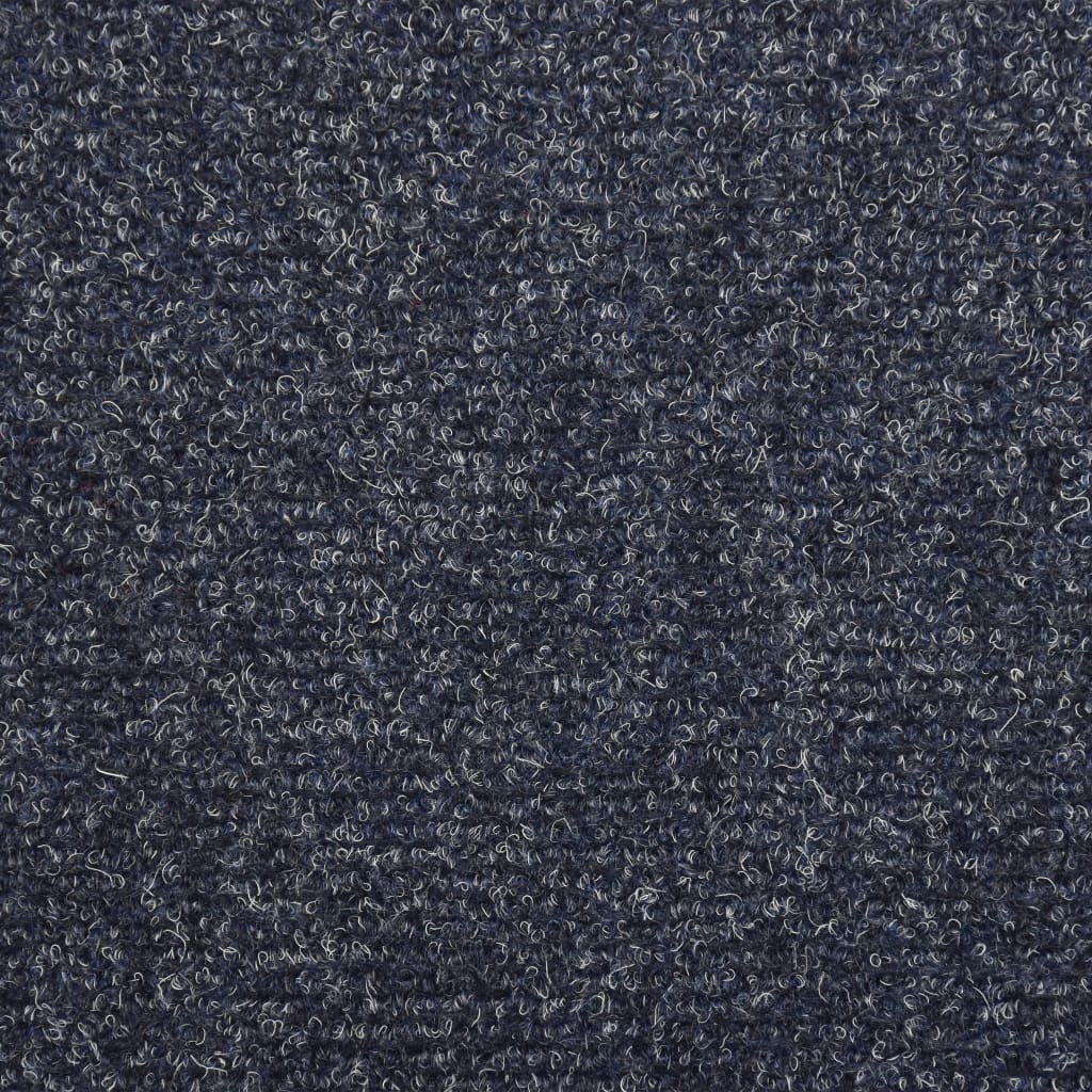 Trapmatten 15 St 65X25 Cm Naaldvilt Blauw